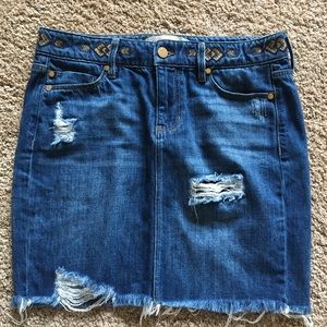 Liverpool trendy jean skirt!